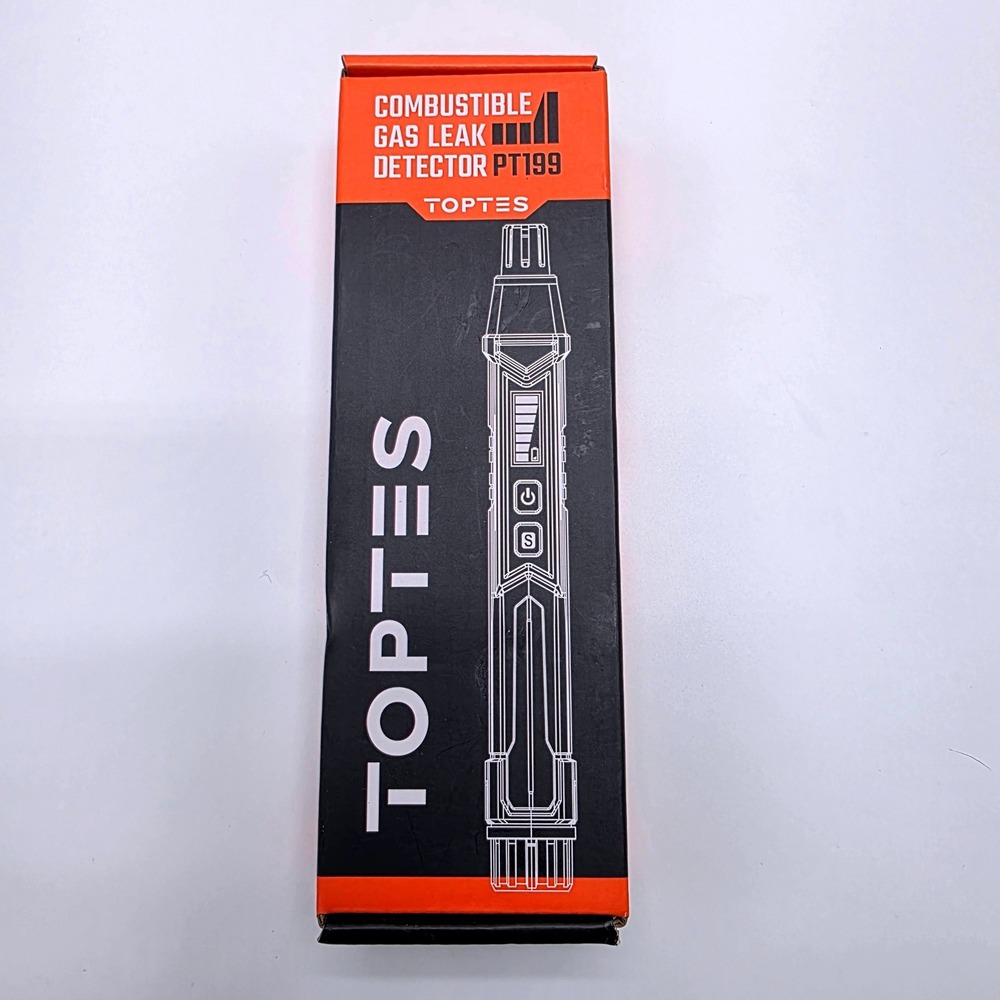 TOPTES PT199 Combustible Gas Leak Detector Handheld Propane Methane Natural Gas